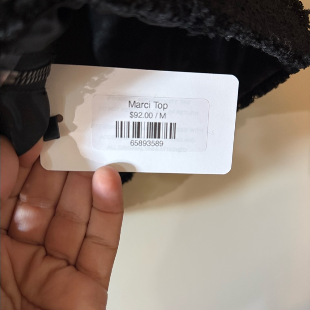 Cropped Textured bustier - Picture 5 of 5